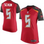 Limited Nike Women's Jake Schum Red Home Jersey: NFL #5 Tampa Bay Buccaneers