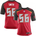 Elite Nike Men's Jacquies Smith Red Home Jersey: NFL #56 Tampa Bay Buccaneers
