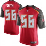Game Nike Men's Jacquies Smith Red Home Jersey: NFL #56 Tampa Bay Buccaneers