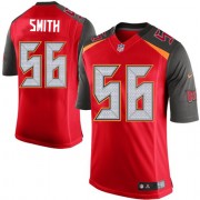 Youth Nike Tampa Bay Buccaneers #56 Jacquies Smith Elite Red Team Color NFL Jersey