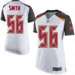 Limited Nike Women's Jacquies Smith White Road Jersey: NFL #56 Tampa Bay Buccaneers