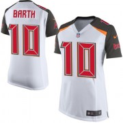 Game Nike Women's Connor Barth White Road Jersey: NFL #10 Tampa Bay Buccaneers