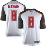 Limited Nike Men's Mike Glennon White Road Jersey: NFL #8 Tampa Bay Buccaneers