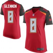 Women's Nike Tampa Bay Buccaneers #8 Mike Glennon Elite Red Team Color NFL Jersey
