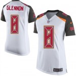 Limited Nike Women's Mike Glennon White Road Jersey: NFL #8 Tampa Bay Buccaneers