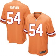 Limited Nike Men's Lavonte David Orange Alternate Jersey: NFL #54 Tampa Bay Buccaneers