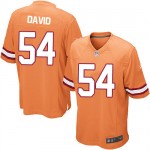 Game Nike Men's Lavonte David Orange Alternate Jersey: NFL #54 Tampa Bay Buccaneers