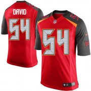 Youth Nike Tampa Bay Buccaneers #54 Lavonte David Elite Red Team Color NFL Jersey