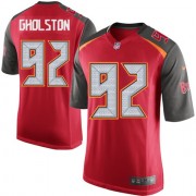 Game Nike Men's William Gholston Red Home Jersey: NFL #92 Tampa Bay Buccaneers
