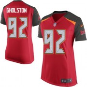 Limited Nike Women's William Gholston Red Home Jersey: NFL #92 Tampa Bay Buccaneers