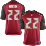 Game Nike Youth Doug Martin Red Home Jersey: NFL #22 Tampa Bay Buccaneers