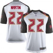 Game Nike Youth Doug Martin White Road Jersey: NFL #22 Tampa Bay Buccaneers