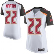 Limited Nike Women's Doug Martin White Road Jersey: NFL #22 Tampa Bay Buccaneers