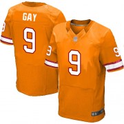 Men's Nike Tampa Bay Buccaneers #21 Alterraun Verner Elite Orange Glaze Alternate NFL Jersey