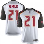 Limited Nike Youth Alterraun Verner White Road Jersey: NFL #21 Tampa Bay Buccaneers