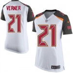 Limited Nike Women's Alterraun Verner White Road Jersey: NFL #21 Tampa Bay Buccaneers