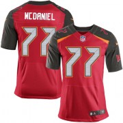 Elite Nike Men's Tony McDaniel Red Home Jersey: NFL #77 Tampa Bay Buccaneers