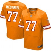 Elite Nike Men's Tony McDaniel Orange Alternate Jersey: NFL #77 Tampa Bay Buccaneers