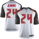 Elite Nike Youth Mike Jenkins White Road Jersey: NFL #24 Tampa Bay Buccaneers