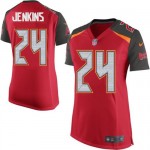 Game Nike Women's Mike Jenkins Red Home Jersey: NFL #24 Tampa Bay Buccaneers