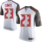 Limited Youth Chris Conte White Road Jersey: Football #23 Tampa Bay Buccaneers Vapor Untouchable