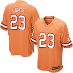 Limited Nike Youth Chris Conte Orange Alternate Jersey: NFL #23 Tampa Bay Buccaneers