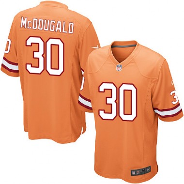 Limited Nike Youth Bradley McDougald Orange Alternate Jersey: NFL #30 Tampa Bay Buccaneers