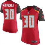 Elite Nike Women's Bradley McDougald Red Home Jersey: NFL #30 Tampa Bay Buccaneers