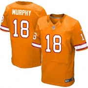 Men's Nike Tampa Bay Buccaneers #18 Louis Murphy Elite Orange Glaze Alternate NFL Jersey