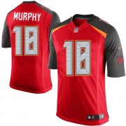 Youth Nike Tampa Bay Buccaneers #18 Louis Murphy Elite Red Team Color NFL Jersey