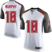 Elite Nike Youth Louis Murphy White Road Jersey: NFL #18 Tampa Bay Buccaneers