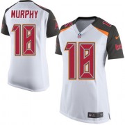 Women's Nike Tampa Bay Buccaneers #18 Louis Murphy Elite White NFL Jersey