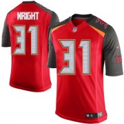 Limited Nike Men's Major Wright Red Home Jersey: NFL #31 Tampa Bay Buccaneers