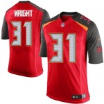 Limited Nike Youth Major Wright Red Home Jersey: NFL #31 Tampa Bay Buccaneers