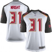 Elite Nike Youth Major Wright White Road Jersey: NFL #31 Tampa Bay Buccaneers