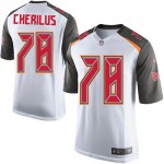 Limited Nike Youth Gosder Cherilus White Road Jersey: NFL #78 Tampa Bay Buccaneers