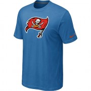 Nike Tampa Bay Buccaneers Sideline Legend Authentic Logo Dri-FIT NFL T-Shirt - Light Blue