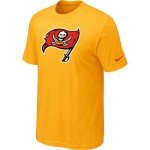 Nike Tampa Bay Buccaneers Sideline Legend Authentic Logo Dri-FIT NFL T-Shirt - Yellow