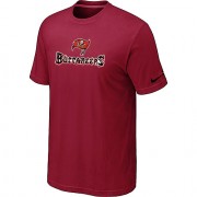 Nike Tampa Bay Buccaneers Authentic Logo NFL T-Shirt - Red