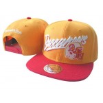 Mitchell and Ness NFL Tampa Bay Buccaneers Stitched Snapback Hats - Yellow
