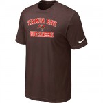 Nike Tampa Bay Buccaneers Heart & Soul NFL T-Shirt - Brown