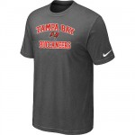 Nike Tampa Bay Buccaneers Heart & Soul NFL T-Shirt - Dark Grey
