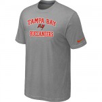 Nike Tampa Bay Buccaneers Heart & Soul NFL T-Shirt - Grey