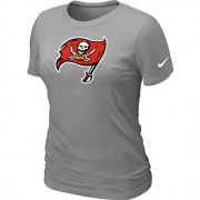 Nike Tampa Bay Buccaneers Women's Legend Logo Dri-FIT NFL T-Shirt - Grey