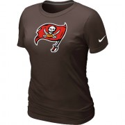 Nike Tampa Bay Buccaneers Women's Legend Logo Dri-FIT NFL T-Shirt - Brown