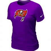 Nike Tampa Bay Buccaneers Women's Legend Logo Dri-FIT NFL T-Shirt - Purple