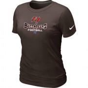 Nike Tampa Bay Buccaneers Women's Critical Victory NFL T-Shirt - Brown