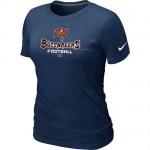 Nike Tampa Bay Buccaneers Women's Critical Victory NFL T-Shirt - Dark Blue