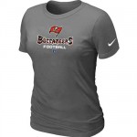Nike Tampa Bay Buccaneers Women's Critical Victory NFL T-Shirt - Dark Grey