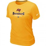 Nike Tampa Bay Buccaneers Women's Critical Victory NFL T-Shirt - Yellow